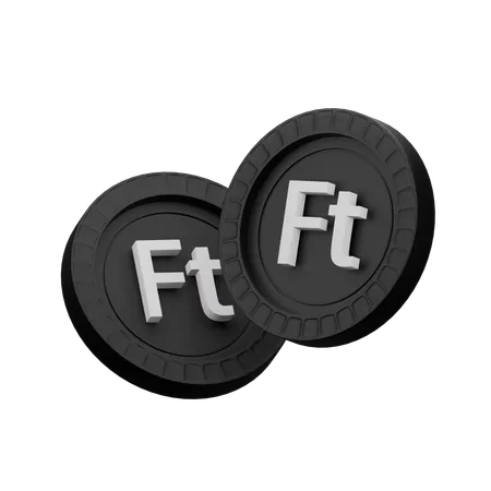 Forint hongrois  3D Icon