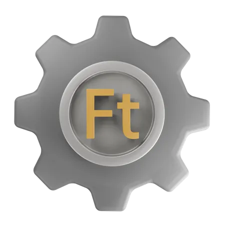 Forint hongrois Gestion de l'argent  3D Icon