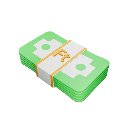 Forint húngaro  3D Icon