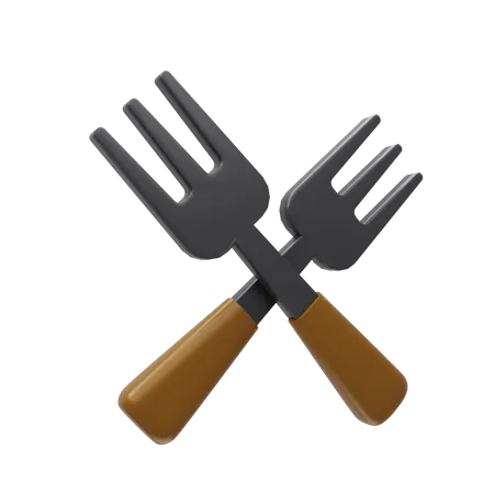 Fork  3D Icon