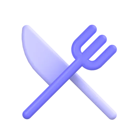 Fork  3D Icon