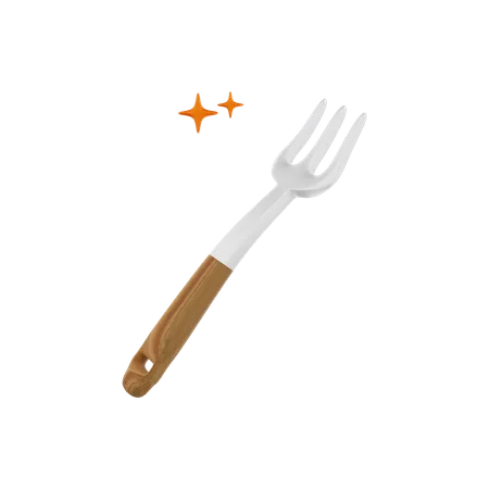 Fork  3D Illustration