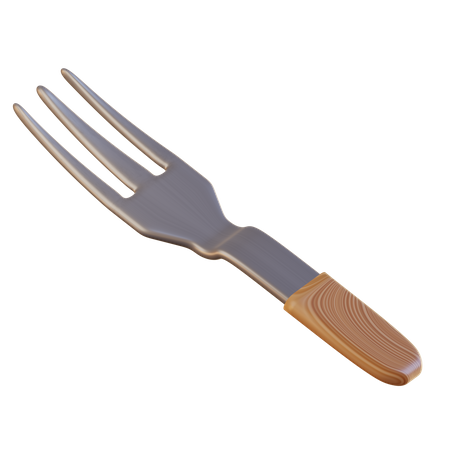 Fork  3D Illustration