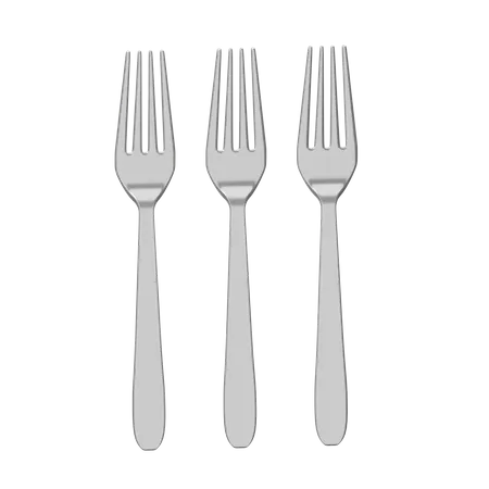 Fork  3D Illustration