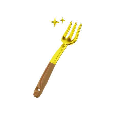 Fork  3D Illustration