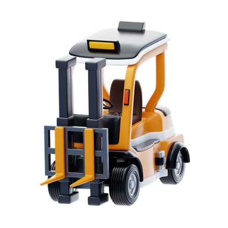 Forklift  3D Icon