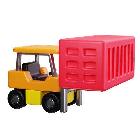 Forklift  3D Icon