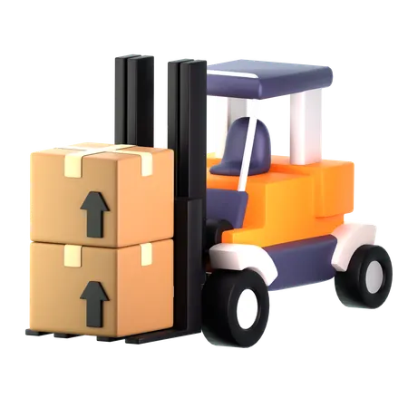 Forklift  3D Icon