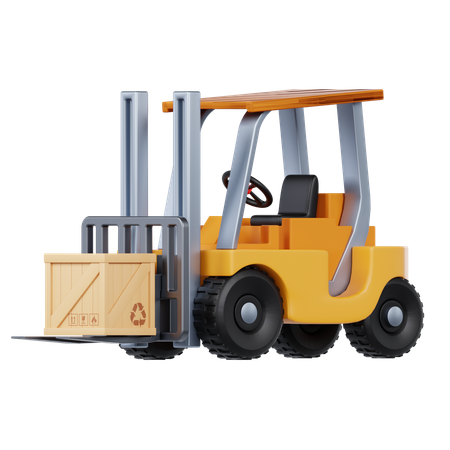 Forklift  3D Icon