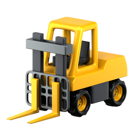 Forklift  3D Icon