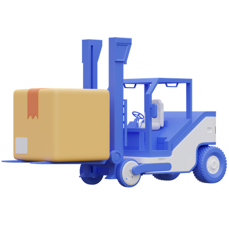 Forklift  3D Icon