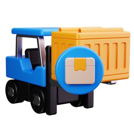 Forklift  3D Icon