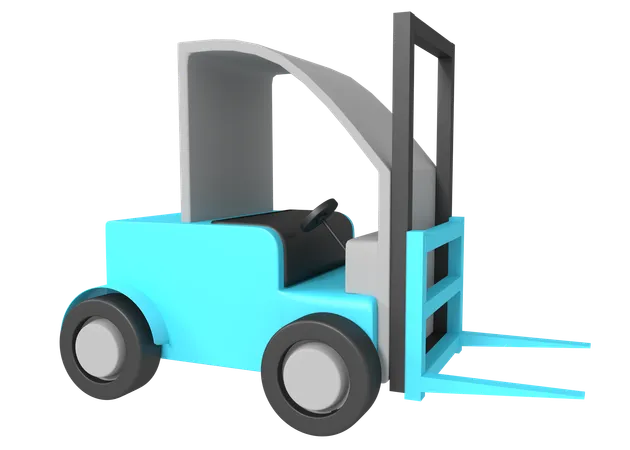 Forklift  3D Icon