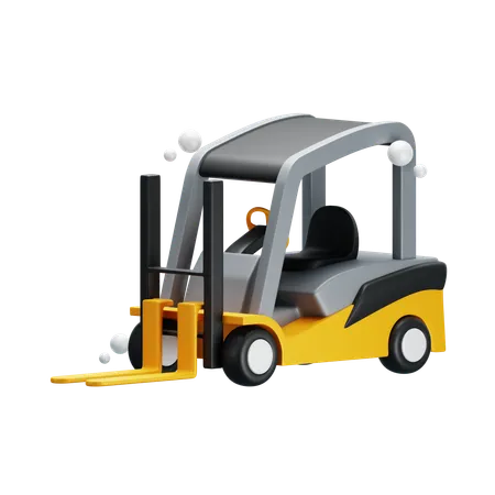 Forklift  3D Icon