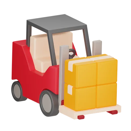 Forklift  3D Icon