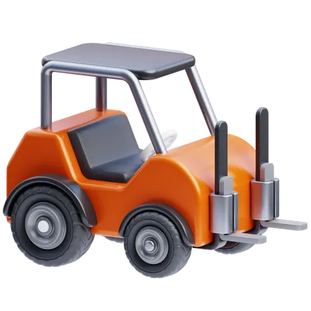 Forklift  3D Icon