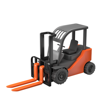 Forklift  3D Icon