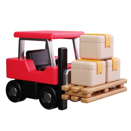 Forklift  3D Icon