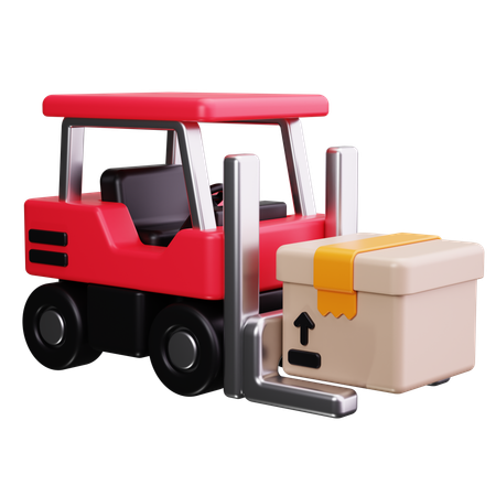 Forklift  3D Icon