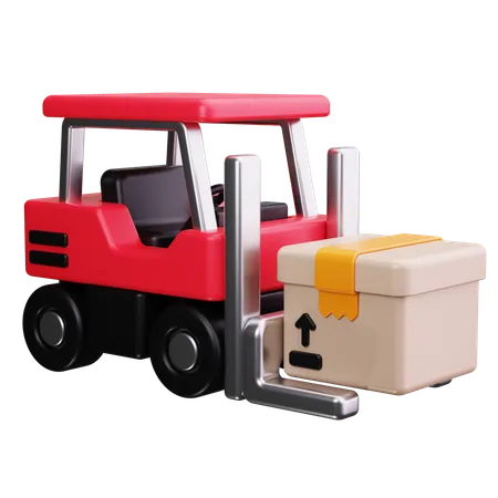 Forklift  3D Icon