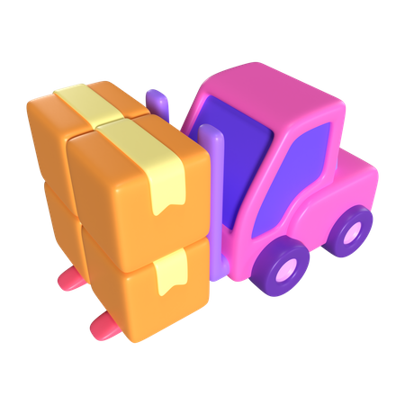 Forklift  3D Icon