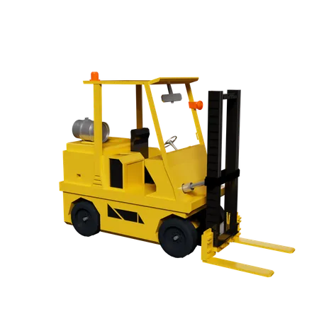 Forklift  3D Icon