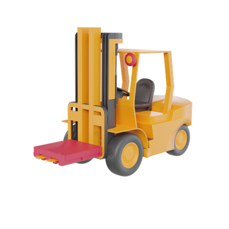 Forklift  3D Icon