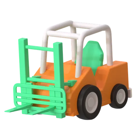 Forklift  3D Icon