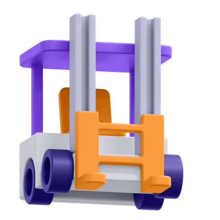 Forklift  3D Icon