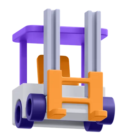 Forklift  3D Icon