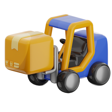 Forklift  3D Icon