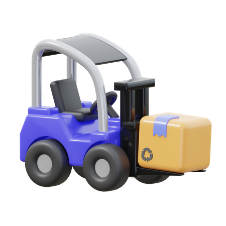 Forklift  3D Icon