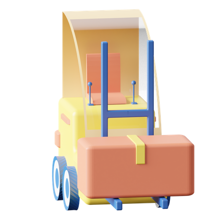 Forklift  3D Icon