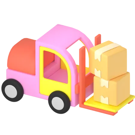 Forklift  3D Icon