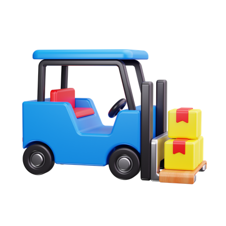 Forklift  3D Icon