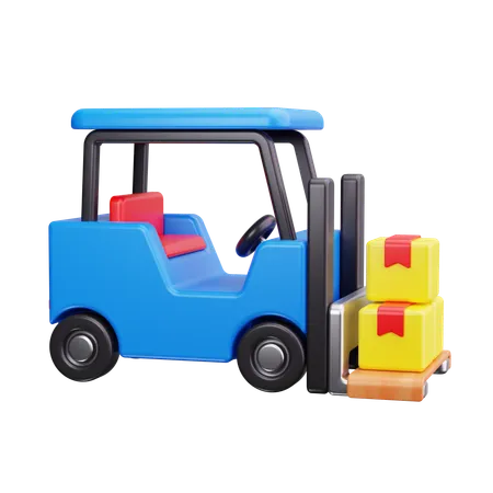 Forklift  3D Icon