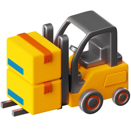 Forklift  3D Icon