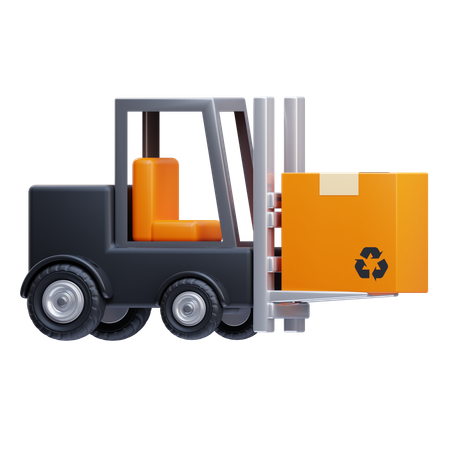 Forklift  3D Icon