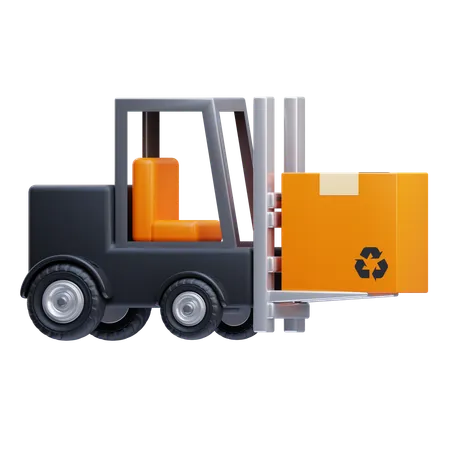 Forklift  3D Icon