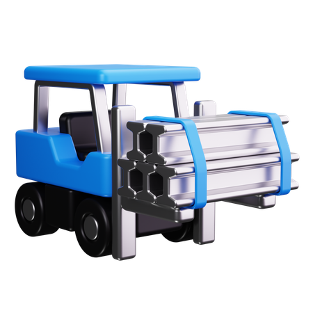 Forklift  3D Icon