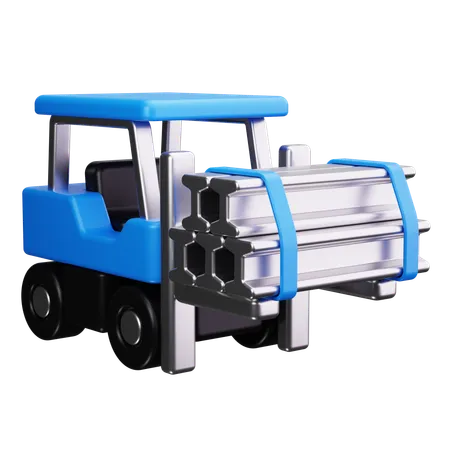 Forklift  3D Icon