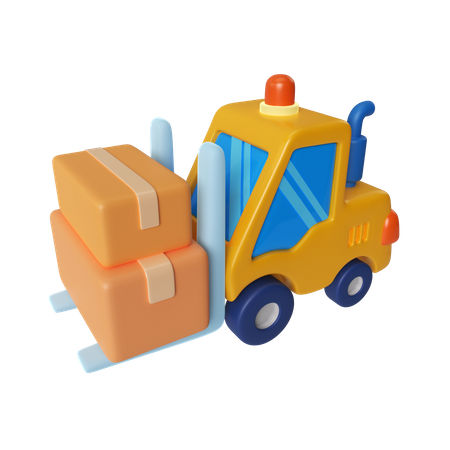 Forklift  3D Icon