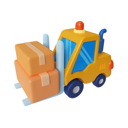 Forklift  3D Icon