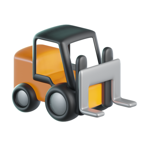 Forklift  3D Icon