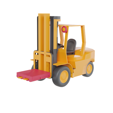 Forklift  3D Icon