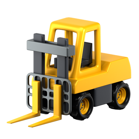 Forklift  3D Icon