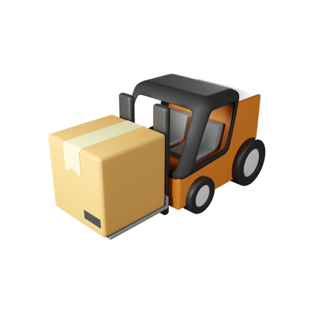 Forklift  3D Icon