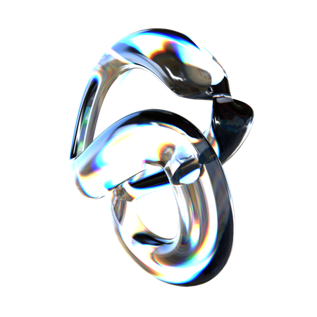 Forma abstracta  3D Icon