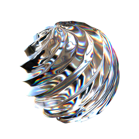 Forma abstracta  3D Icon