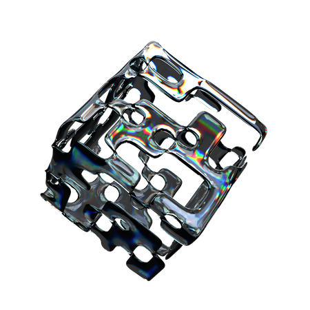 Forma abstracta  3D Icon